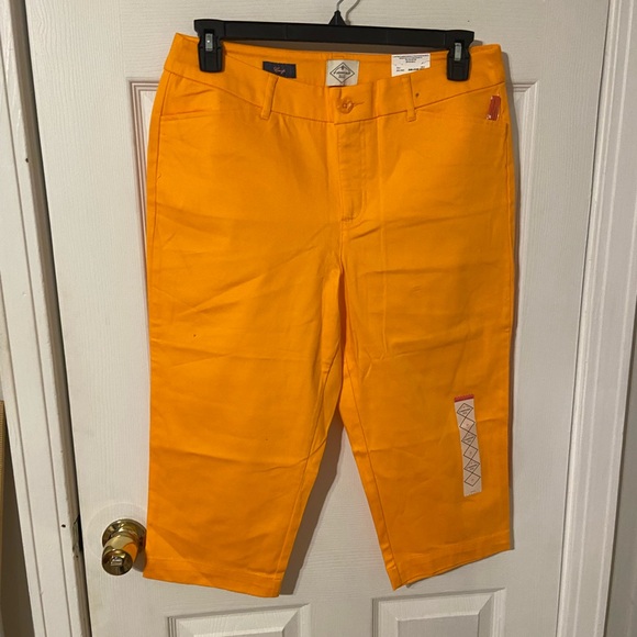 St. John's Bay Pants - St. John's Bay Classic Fit Orange Pants
